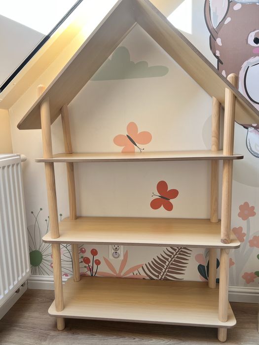 Regał dziecięcy, domek, szafka, półki