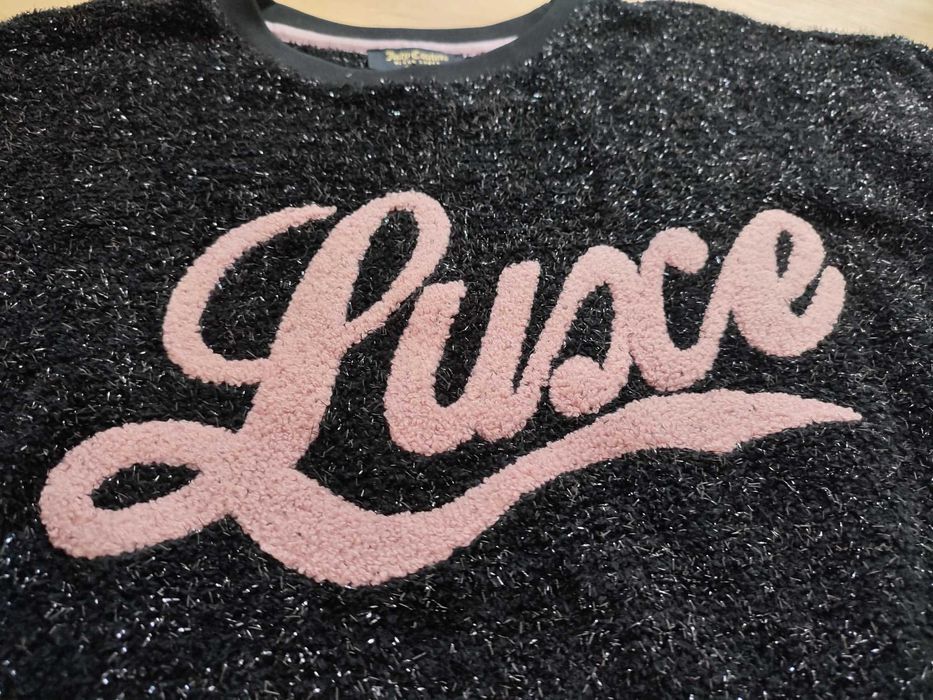 Bluza Juicy Couture S czarna Luxe