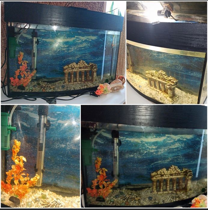 Аквариум/декор к аквариуму