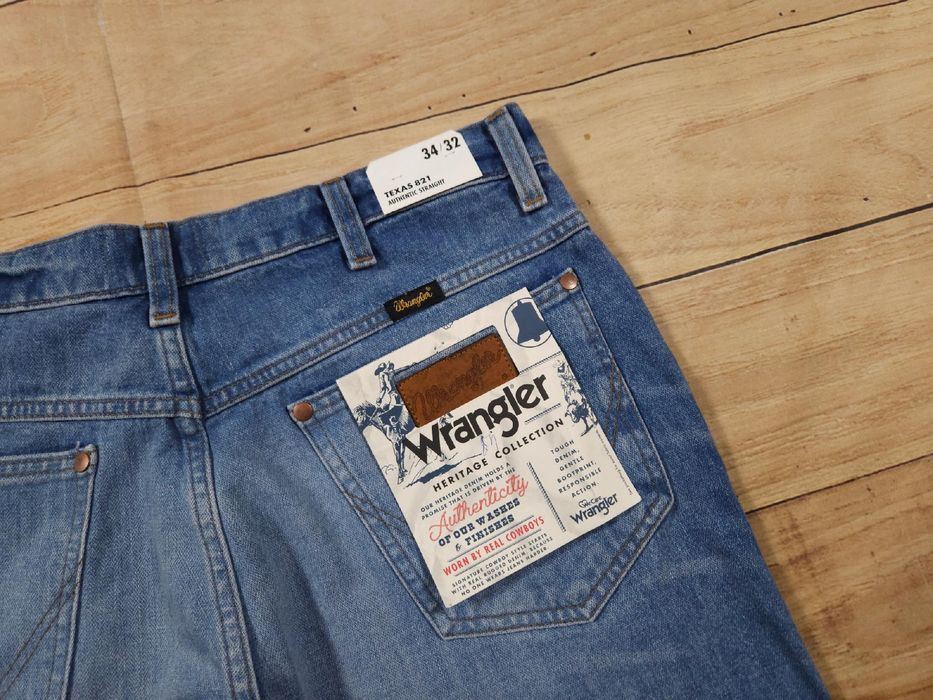 WRANGLER Texas Spodnie Jeans Męskie r. 34/32