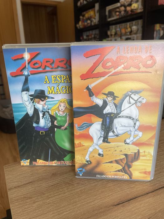 Conjunto vhs kaiketsu Zorro