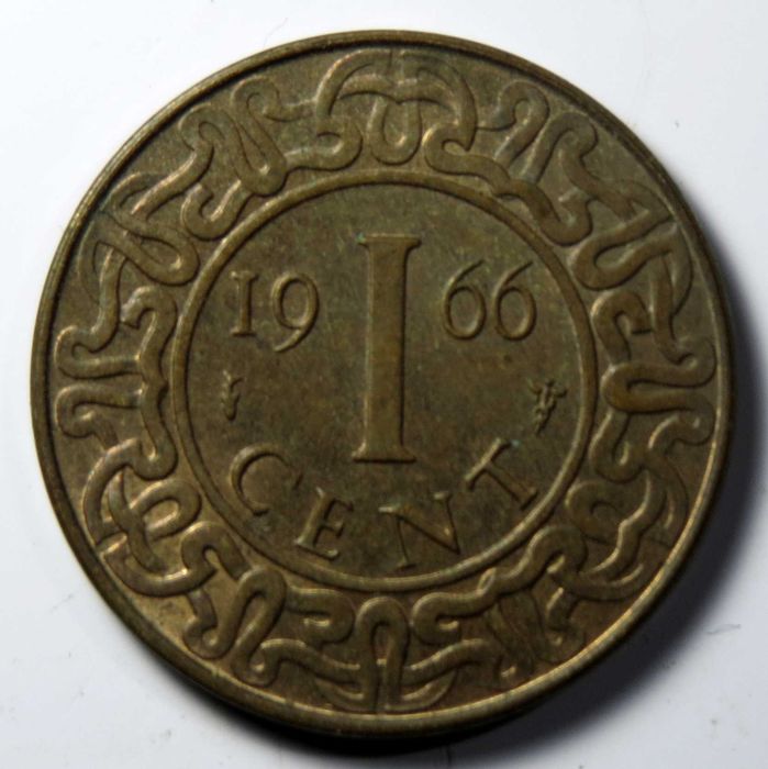 Suriname - 1 Cent 1966 - QSoberba