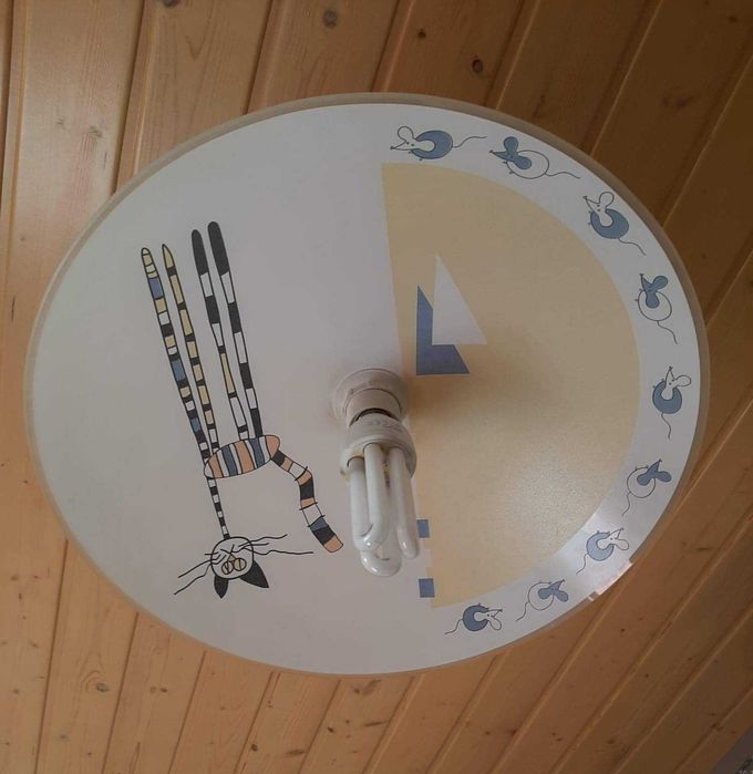 Lampa sufitowa i ścienna