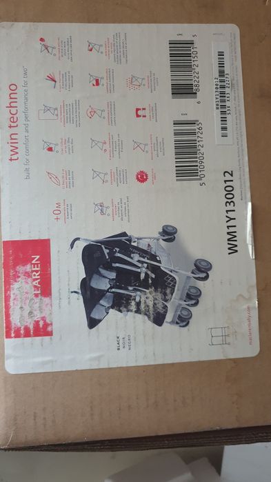 Carrinho Maclaren bebe gémeos NOVO!
