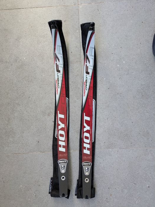 Palhetas Hoyt Carbon F7 tamanho M 38 Lb