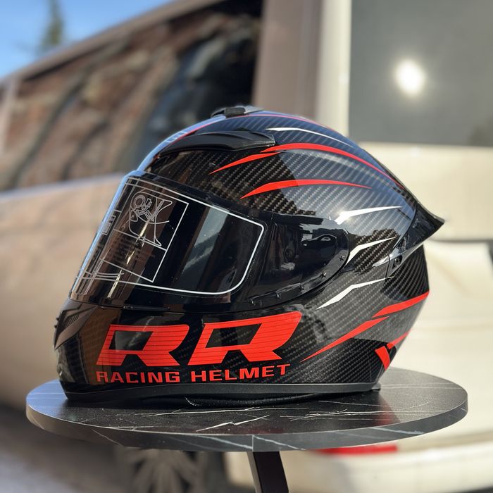 Мотошолом інтеграл QIKE + подарунок / мотошлем