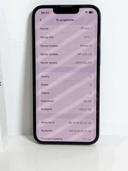 iPhone 14 • Stan BDB • Uszkodzony eSim