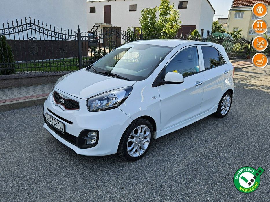 Kia Picanto Opłacona Zdrowa Zadbana Po Serwisie Klima Alu 2 Kmpl Kół 1 Wł