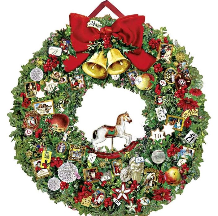 Рождественский адвент календарь.
