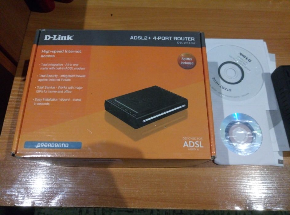 D-Link DSL-2540U +4 PORT