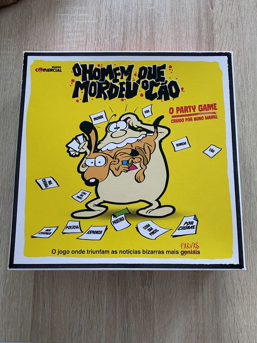 Jogo de Tabuleiro O Homem que Mordeu o Cão