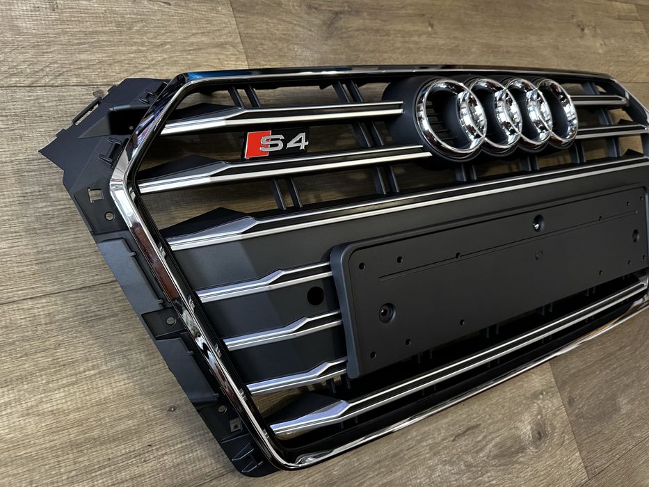 Решетка радиатора ауди audi s4 a4 b9 дорестайлинг