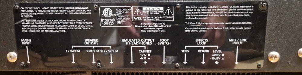 Blackstar HT-5C, wzmacniacz lampowy