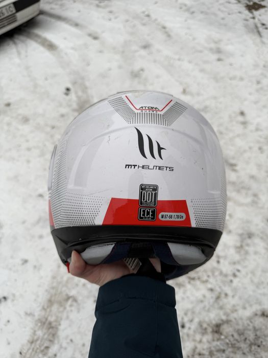 Шлем для мото ATOM QUARK