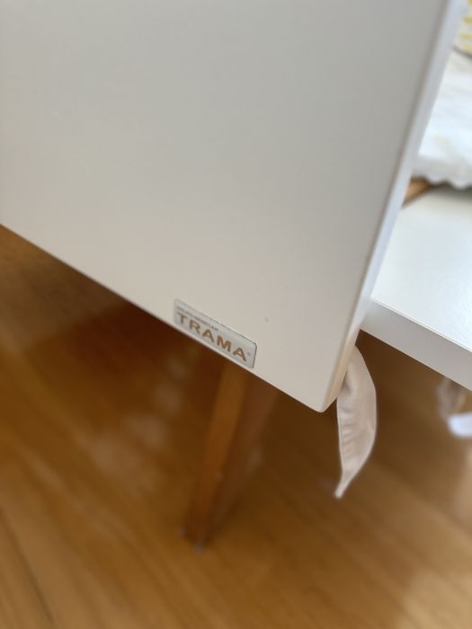 Cama berço TRAMA com co-sleep + colchão + EXTRAS