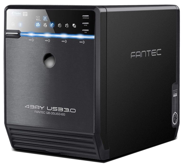 Obudowa Hdd 3.5" Fantec Qb-35Us3-6G 4-Bay (U) (W)