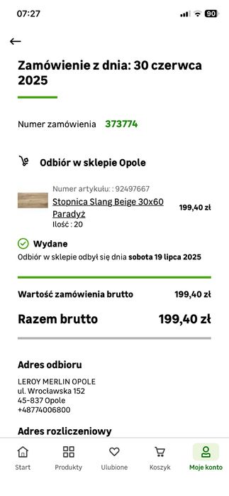 Kafle Paradyż 30x60