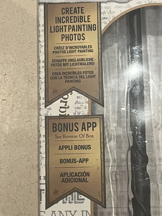 Varinha luminosa Hermione Harry Potter