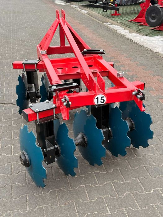 Brona talerzowa do mini ciągników 1,2 1,4 polska produkcja