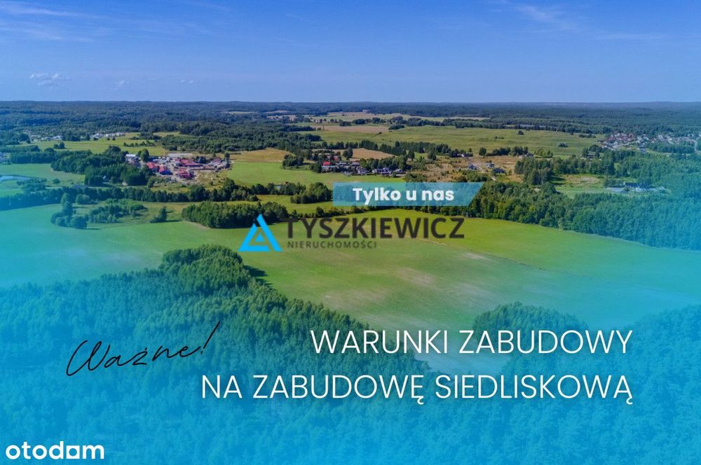 Działka siedliskowa w malowniczej miejscowości.
