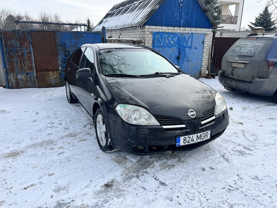 Разборка Nissan Primera p12 седан/хэтчбек 1.6/1.8/2.0 бенз