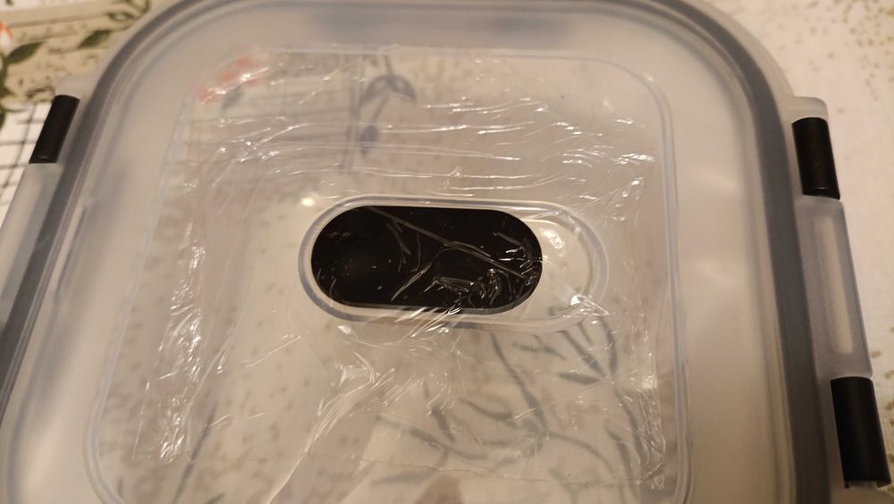 Набір з 2 скляних контейнерів ERUIV з герметичними кришками, 2 Х 520мл