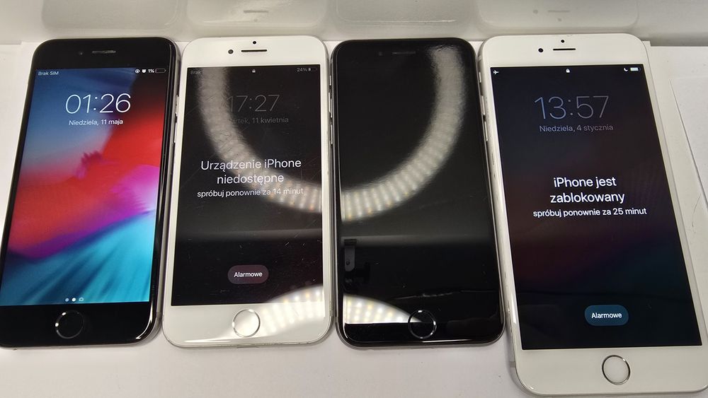 Iphone 6, 6s, 6 plus, 7, zablokowane