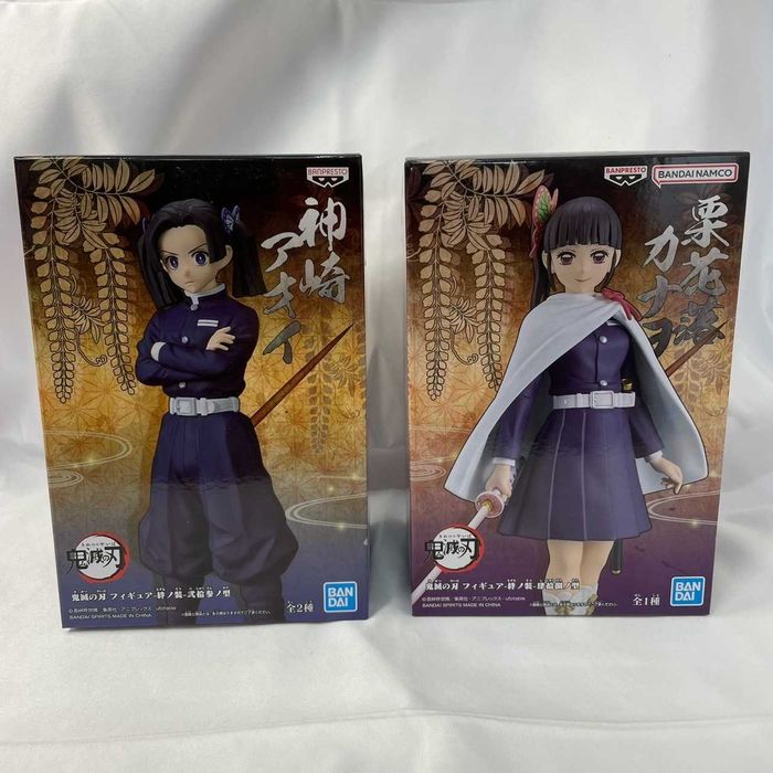 Figurki Kanao Tsuyuri i Aoi Kanzaki z Demon Slayer (Kimetsu no Yaiba)