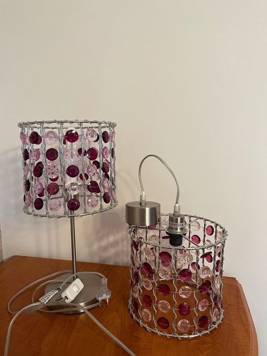 Oświetlenie sufitowe plus lampka