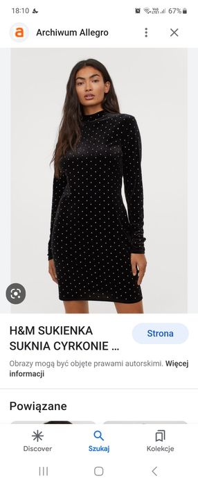 Sukienka H&M Nowa M