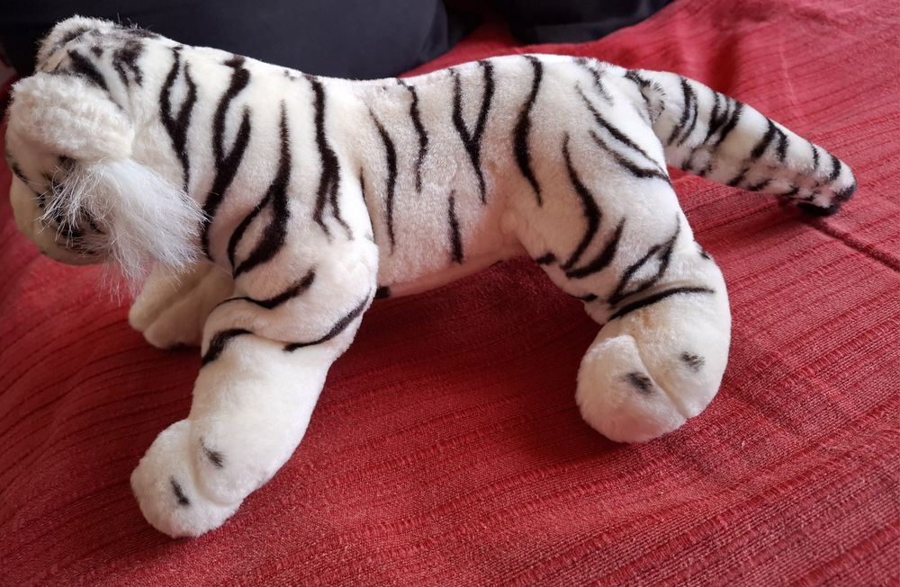 Peluche Tigre Branco