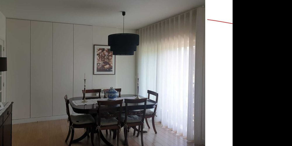 Candeeiro de tecto preto como novo