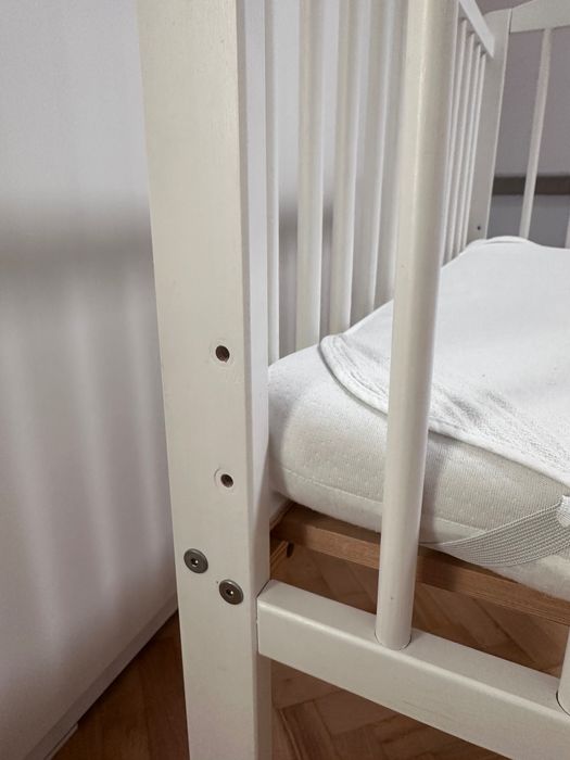 Łóżeczko dziecięce 90x40 + materac