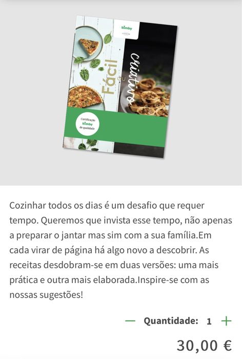 Livro Bimby® "Fácil ou Criativo"