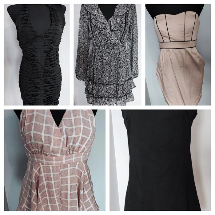 Sukienki, pakiet 40 sztuk