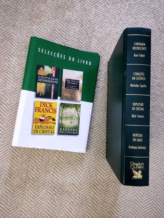Reader’s Digest Livro 4 em 1 Follet Sparks Francis Delinsky