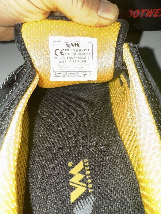 Sandaly robocz buty męskie lekkie letnie S1 ESD  r. 46