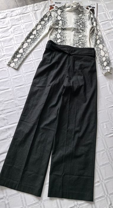 Spodnie Damskie Szerokie Zara r. S/M