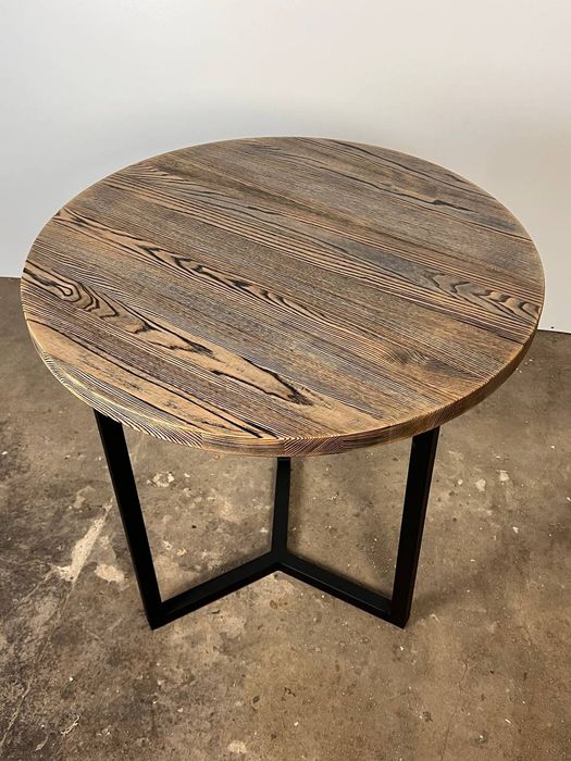 Столешница круглая из массива ясеня