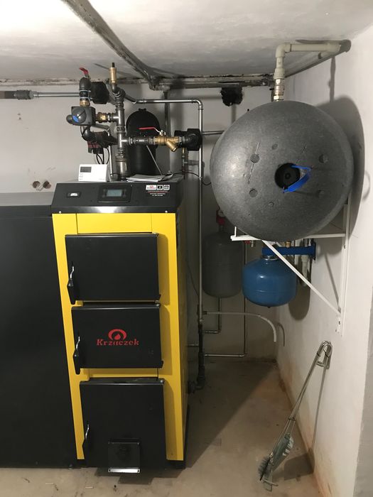 Piec Kocioł Montaż wymiana kotła gazowego Pellet ekogroszek kotłownia