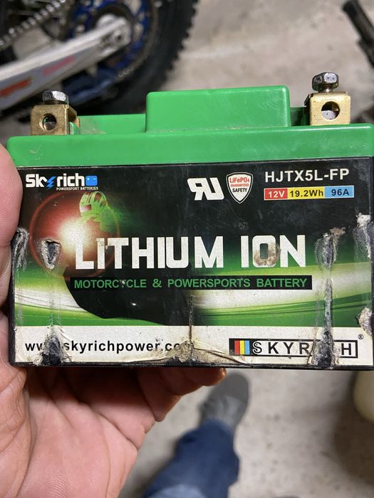 Bateria lithium mota