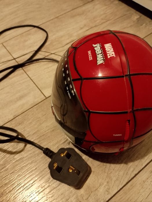 Radio Spiderman z mini projektorem