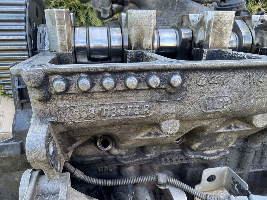 Silnik na części vw passat b6 1,9 tdi 2005 r 105 km BKC Turbina głowica, miska
