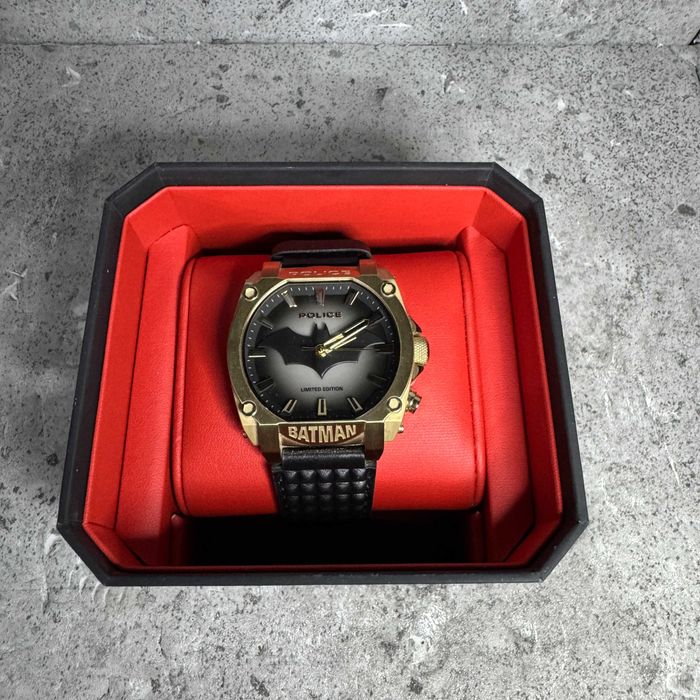 Zegarek Męski Police x Batman "Vengeance Edition" | Pudełko | Używany