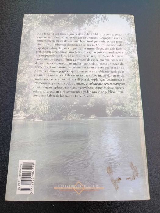 Livro "A Cidade dos Deuses Selvagens", Isabel Allende