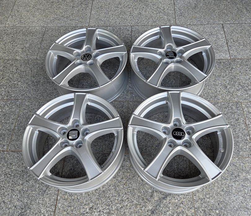 Alufelgi 16 5x112 Audi VW Skoda Seat Nowe #24
