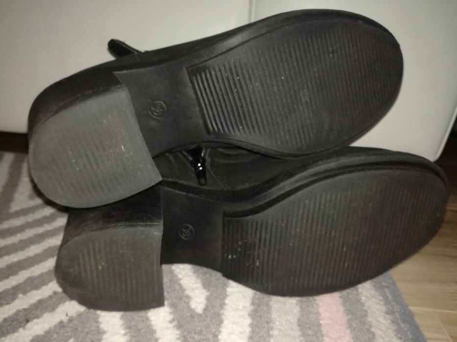 Kozaki skórzane ocieplane XIT 38 rozm.