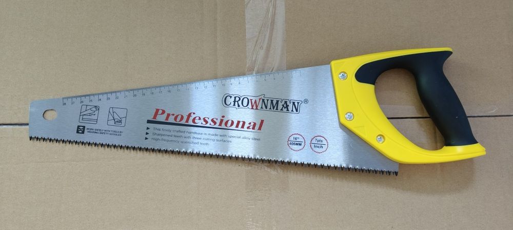 Piła Płatnica 470mm Piłka Ręczna do Drewna Drzewa z Miarką