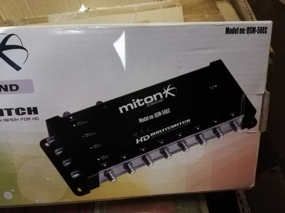 MULTISWITCH MITON QSM-58EC + konwerter Quattro