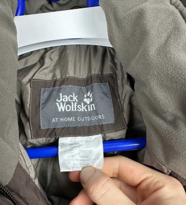 Kurtka zimowa JACK WOLFSKIN damska parka puchowa Stormlock S